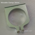 OEM machining black aluminum tube clamps hobbycarbon